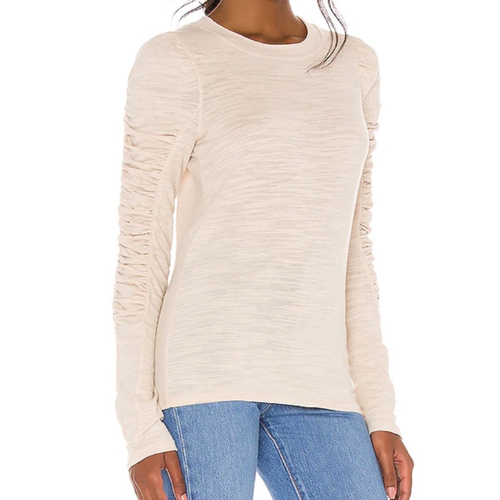 Free People Natasha Tee in Sand Size Small